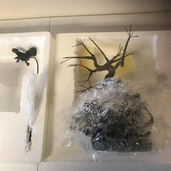 Department 56 Fortunato The Vulture Trainer Village Halloween Accessories - Picture 6 of 7